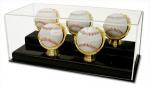 Five Baseball Gold Glove Display case 1 100137