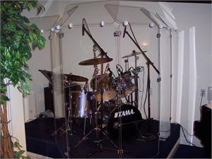 DS6D Six - 2ft. x 5 ft. Panels w/ Deflectors Drum shields 100167