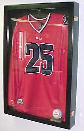 Large Jersey Display case Glossy Black P302BJ 100176