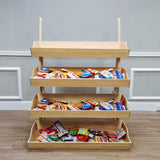 Wood Flower Cart Vending Cart Farmers Market Wagon Stand Retail Kiosk 44x57x36 101090 90 Day Lead Time
