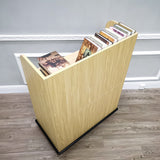 Wood Book Shelf Mobile Bakery Rack Retail Merchandise FixtureDisplay 30X20X50 101140