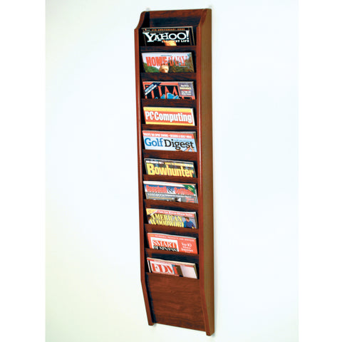 Cascade 10 Pocket Magazine Rack 104425