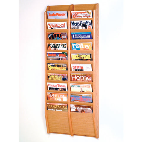 Cascade 20 Pocket Magazine Rack 104427