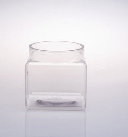 79oz PVC Squares 5 1/2" & 6 3/4" Jar - 16pk 106111 FREE ECONOMY SHIPPING: USE COUPON CODE 7890