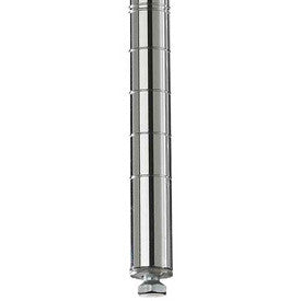 Metro Corrosion-Resistant Shelving Post - Chrome - 54-9/16" - Pkg Qty 2 1119011