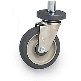 Metro 5" Casters For Super Erecta Shelving - 5" Polyurethane Caster - 24" Shelf Depth