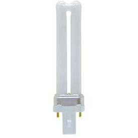 GE 97557 CFL Bulb T-4 G23, 425 Lumens, 82 CRI, 7W, 45V - Pkg Qty 100 1119186