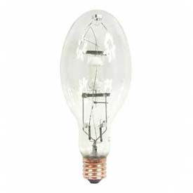 GE 43828 Metal Halide Bulb ED-37 Mogul E39, 23500 Lumens, 65 CRI, 400W - Pkg Qty 6 1119199