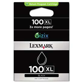 Lexmark™ 14N1068 (100XL) High-Yield Ink, 510 Page-Yield, Black 1119301