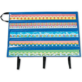 Pacon® Behavioral Pocket Chart, 35 Pockets, 18-1/2" x 21", Blue 1119345