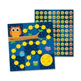 Carson-Dellosa Mini Incentive Chart, Frog, Assorted, 30/Pack 1119363