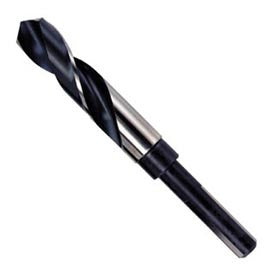Silver & Deming HSS 1/2" Reduced Shank Drill Bit-9/16" Black Oxide, 118 1119485