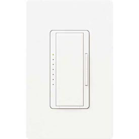 Lutron Dimmer, Single Pole, Multi-Loc, 120V, 600W, White 1119616