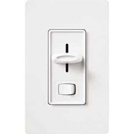 Lutron Preset Dimmer, Single Pole, 120V, 600W, White 1119629