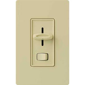 Lutron Preset Dimmer, 3-Way, 120V, 600W, Ivory 1119631