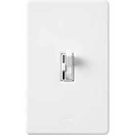 Lutron Ariadni® Fan Control Dimmer, Quiet 3-Speed, Single Pole / 3-Way, 120V, 1.5Amp, White 1119637