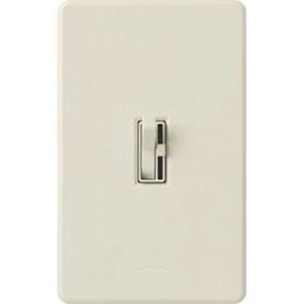 Lutron Ariadni® Preset Dual Fan/Light Dimmer 1 Pole 120V, 300W, 3-Speed Toggle Fan Light Almond 1119642