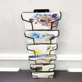 Wall Mount Greeting Card Display Wire Horizontal Landscape 7x5 Cards Pocket 7.8" 11715