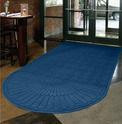 3" x 10" Entry Mat w/ One Semi-Circle End - Blue 119256