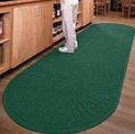 6" x 10" Entry Mat with Rounded Ends - Green 119279