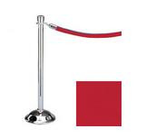 38.5" Chrome Stanchion Post with 6' Red Rope 119397