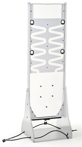 Donation_Box_with_Prize_Drop_Board_Design_&_Lock,_Floorstanding_ _White_119632