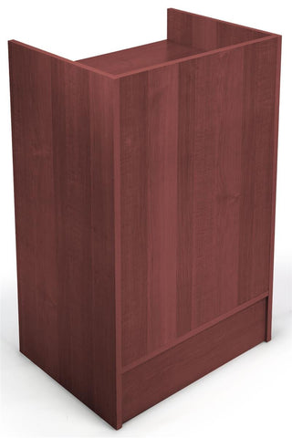 Cash Wrap w/ Cherry Finish, Adjustable Storage Shelf & Pull-out Drawer 119722