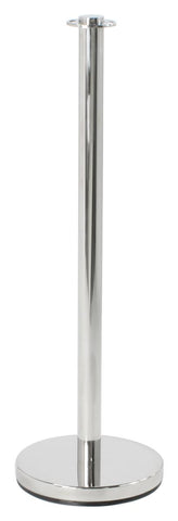 39" Chrome Stanchion Post, Rope Not Included 119975
