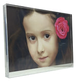 4x6" Clear Picture Frame 6x4" Photo Frame Free Stand Acrylic Plexiglass Photo Frame Logo Block Menu