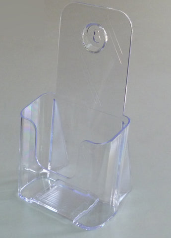 Leaflet Holder Tri fold Literature Holder Clear Acrylic One Tier Wall Mountable