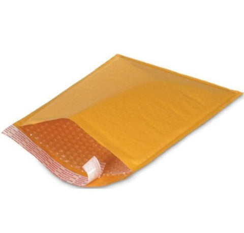 10 #5 10.5x16 " Kraft Bubble Mailers Padded Envelopes Bags Self Seal 15209