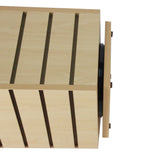 4 Sided Slatwall Counter Spinner Maple Display Rack Great for Gift,Jewelry 15591