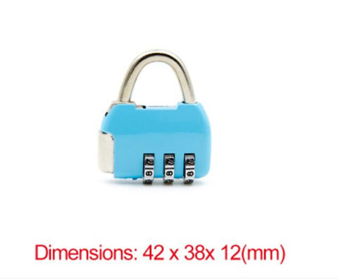 Digit Combination Security Code Padlock for Travel Luggage Suitcase