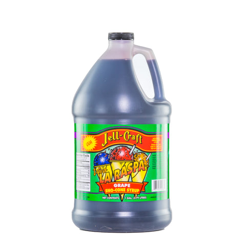 Snow Cone Syrup Shaved Ice-Grape Flavor,coffee, icee slushie,flavored syrups for drinks  1 Gallon Jug 15680-Grape