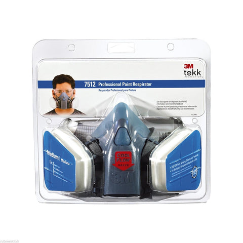 3M 7512PA1-A MED PROFESSIONAL SERIES RESPIRATOR ASSEMBLY 17021