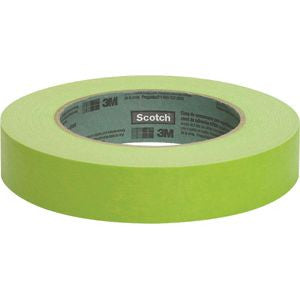 3M 2060 1A BK 1 X 60YD GREEN SCOTCH LACQUER MASKING TAPE BULK 17054