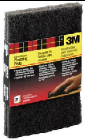 3M 10144NA 6" X 3-7/8" BETWEEN COAT FINISHING PAD 2PK 17063