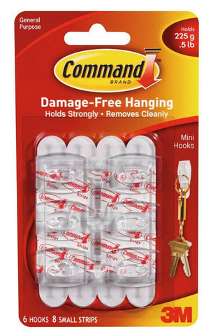 3M 17006 COMMAND ADHES HOOK MINI 17075