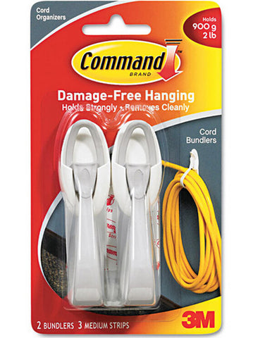 3M 17304 WHITE COMMAND CORD BUNDLERS 17119