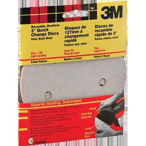3M 9307NA 5" 120 FINE QUICK CHANGE SANDING DISC 17137