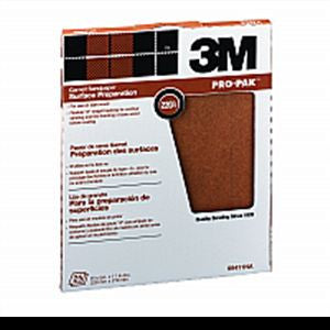 3M 99411NA 9" X 11" 220A GARNET SANDPAPER 25PK 17173