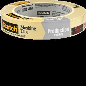 3M 2020 1A 1 X 60YD MASKING TAPE S/W 17202