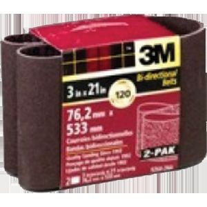 3M 70885 9264 3" X 21" FINE PACKAGED SANDING BELT 2PK 17213