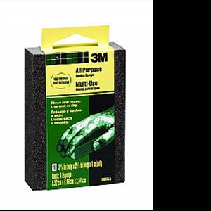 3M 908NA 3-3/4" X 2-5/8" X 1" F/M SANDING SPONGE 17300