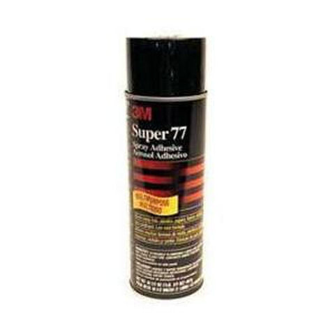 3M 77 10 10OZ (7.3OZ NET WT) SUPER 77 SPRAY ADHESIVE LOW VOC 17347