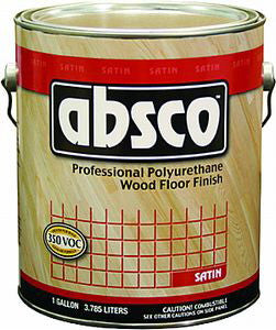 ABSOLUTE 89531 1G MATTE ABSCO WOOD FLOOR FINISH 350 VOC 17375