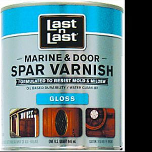 ABSOLUTE 94004 QT GLOSS LAST N LAST MARINE DOOR SPAR VARNISH 275 VOC 17388