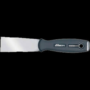 ALLWAY SX1 1/2F 1-1/2" FLEX SOFT GRIP PUTTY KNIFE CARDED 17544