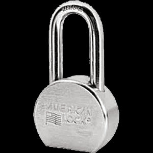AMERLOCK 703KA34875 SOLID STEEL,LONG SHACKLE PADLOCK 17585