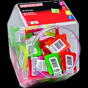 ASR 66-0442 NEON MINI SCRAPERSWITH BLADE BUCKET PK 1/100 17586